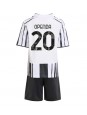 Juventus Lois Openda #20 Domácí dres pro děti 2025-26 Krátký Rukáv (+ trenýrky)